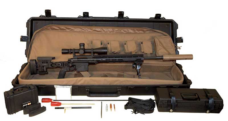 rifle case storage capacity