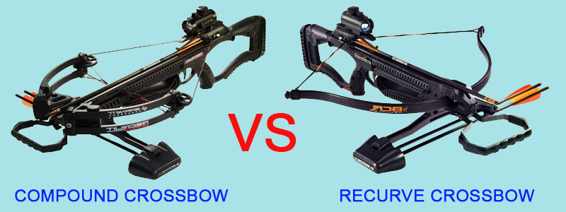 Recurve Crossbow vs compound Crossbow