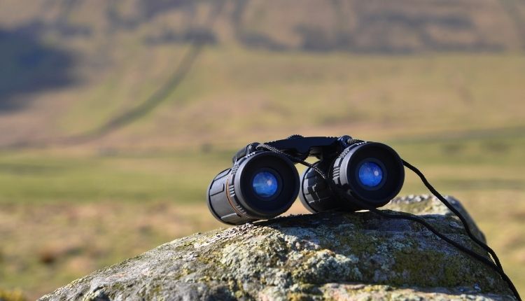Set The Binoculars On Hard Surface For Having Steady Image